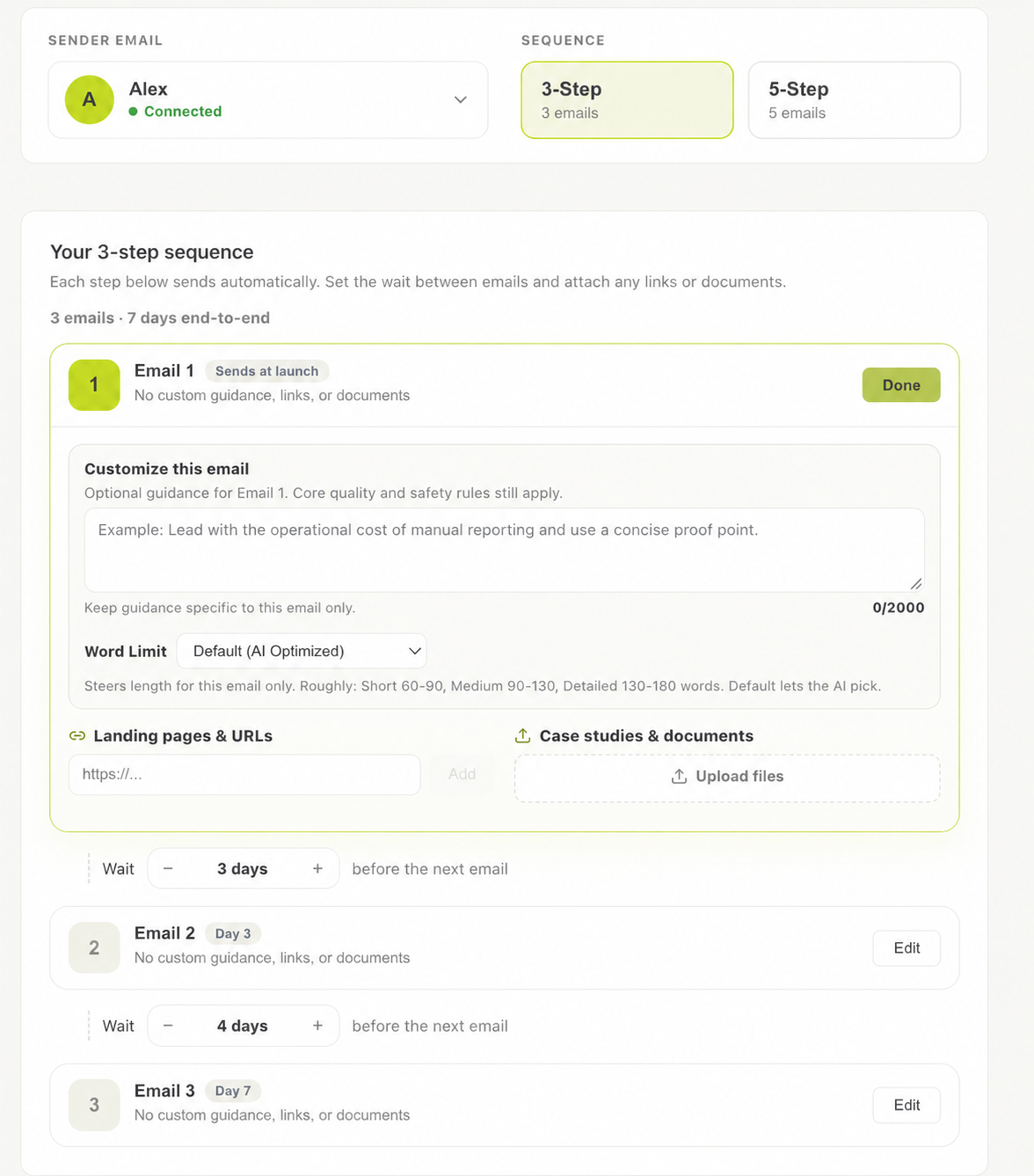 Email Sequences